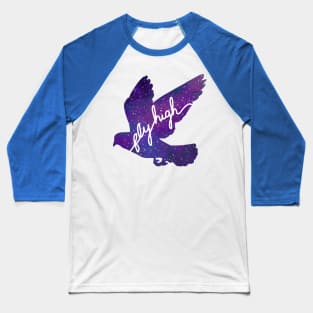 Fly High Pigeon Baseball T-Shirt